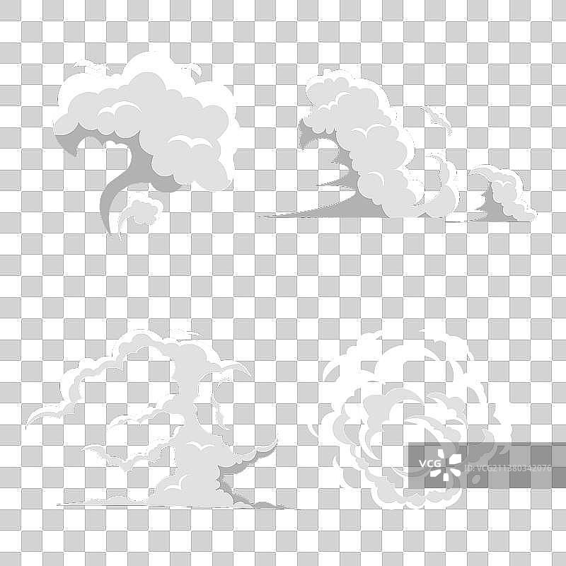 烟雾免扣元素图片素材