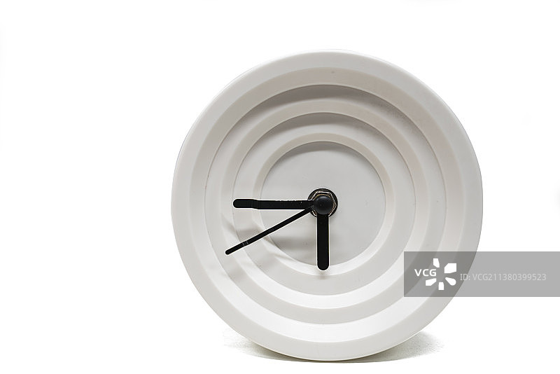 白色背景钟表时钟图片素材