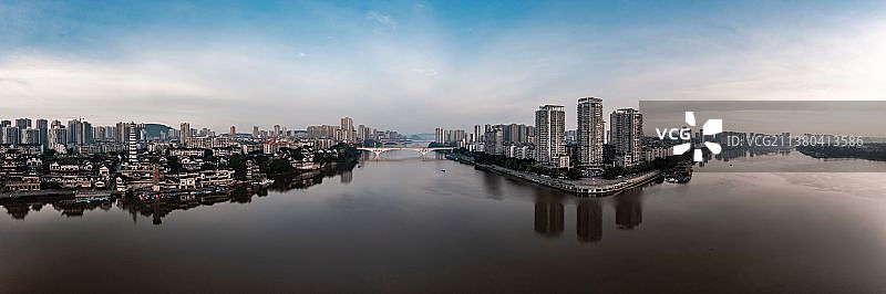 重庆合川区城市风光图片素材