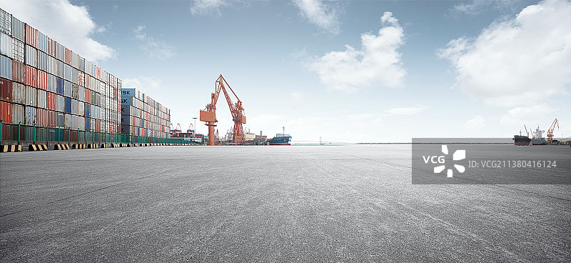 集装箱港口图片素材