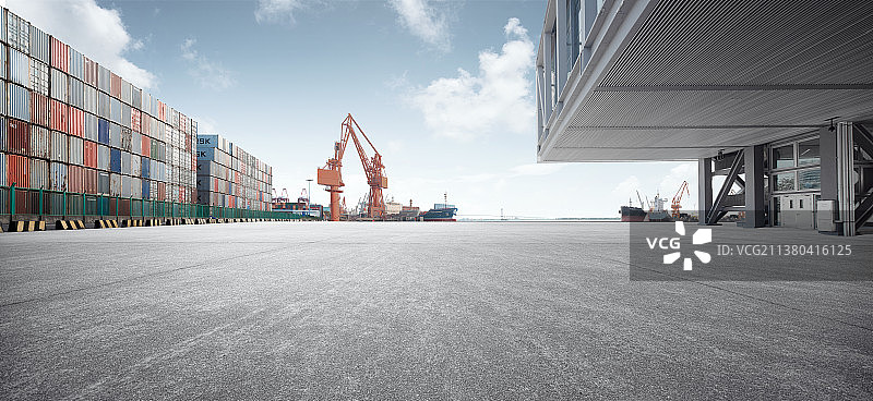 集装箱港口图片素材