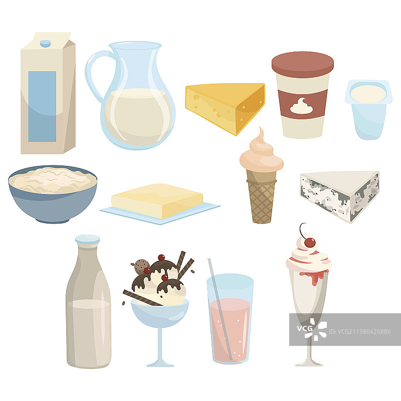 乳制品系列图片素材