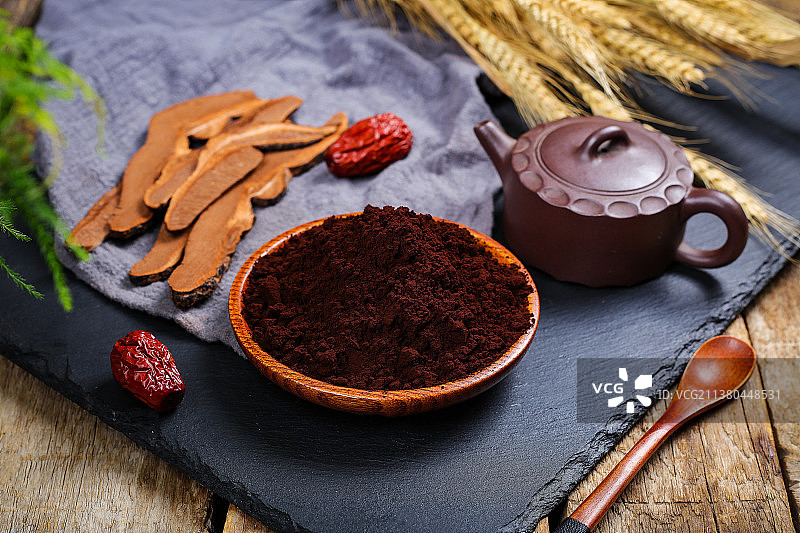 营养灵芝孢子粉图片素材