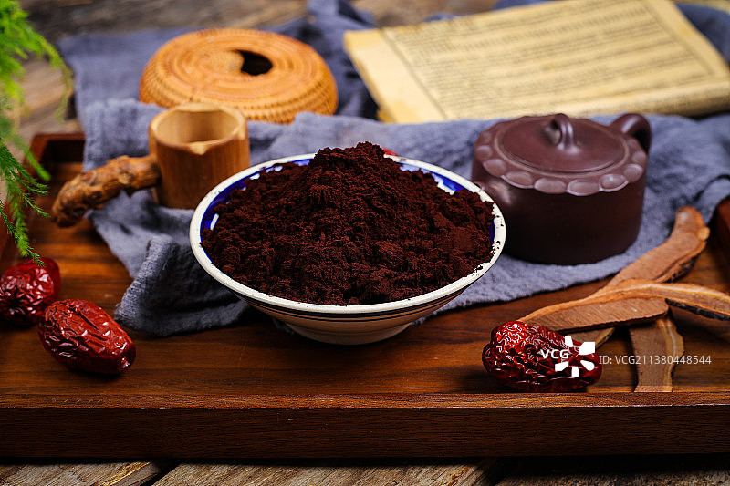 营养灵芝孢子粉图片素材