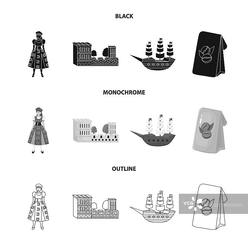 历史物件标志合集图片素材