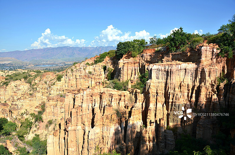 云南楚雄元谋县物茂土林图片素材