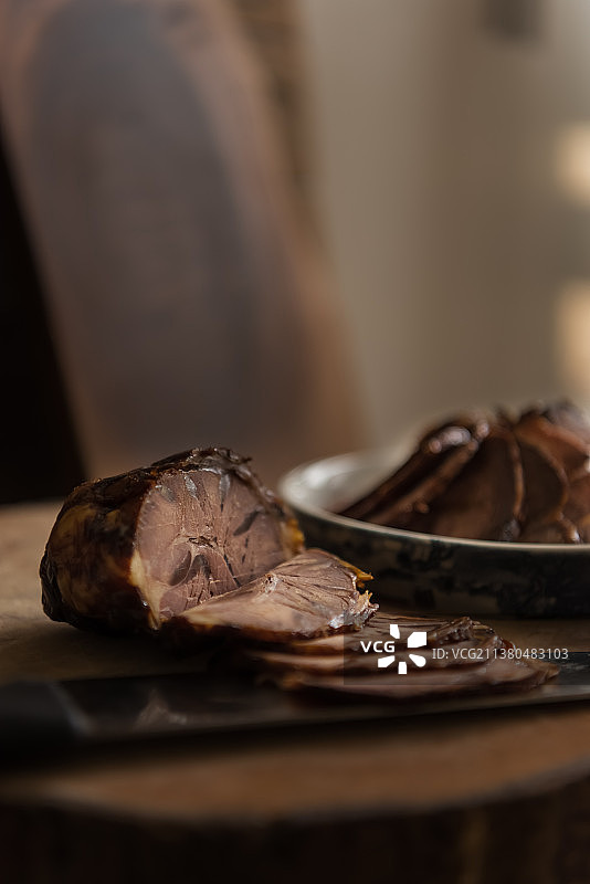 传统酱牛肉卤牛肉图片素材