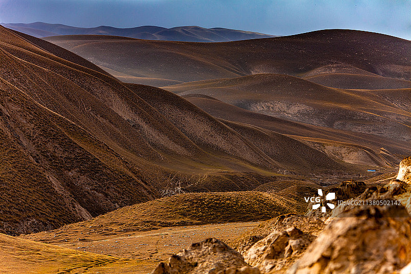 新疆和田地区策勒县玉龙村图片素材