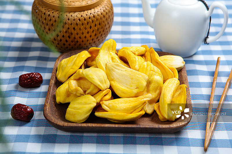 水果干菠萝蜜干图片素材