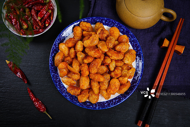 酥炸白芸豆图片素材