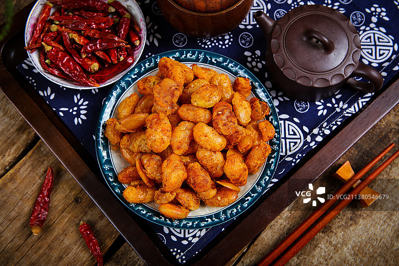 酥炸白芸豆图片素材