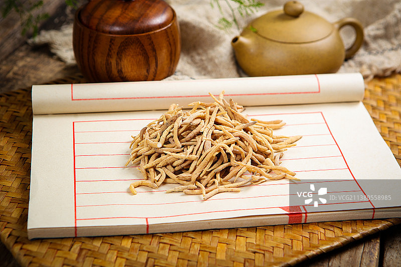 营养滋补太子参图片素材