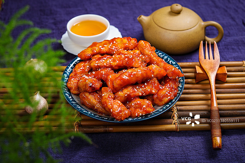 美味糖醋里脊图片素材