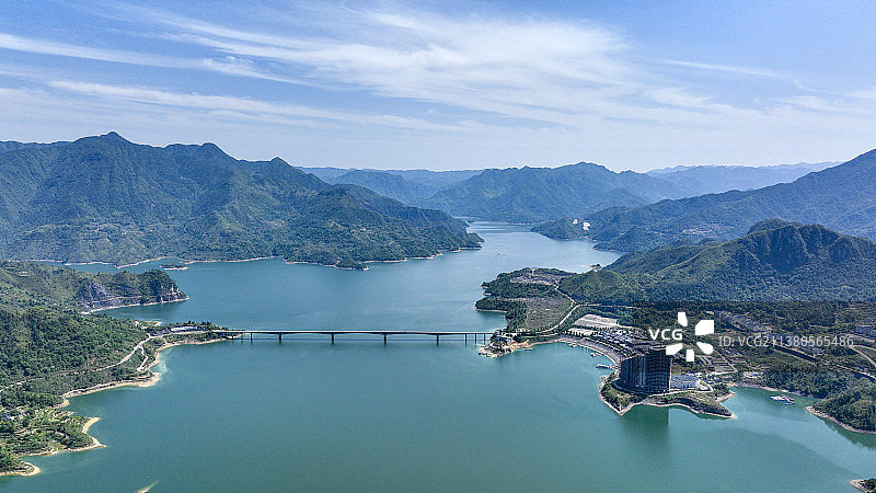风光旖旎千峡湖图片素材