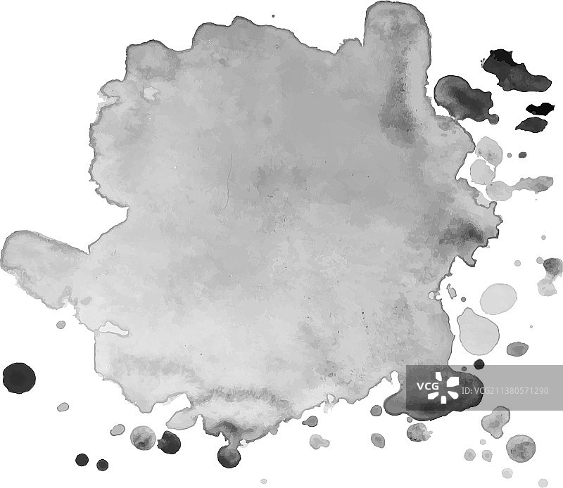 抽象水彩灰度背景图片素材