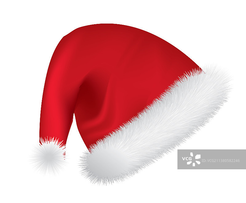 圣诞老人帽子图片素材