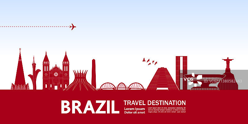 巴西旅游目的地图片素材