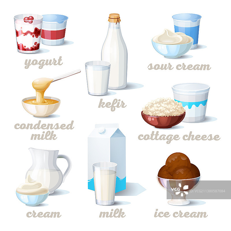 草莓酸奶和巧克力冰淇淋杯图片素材