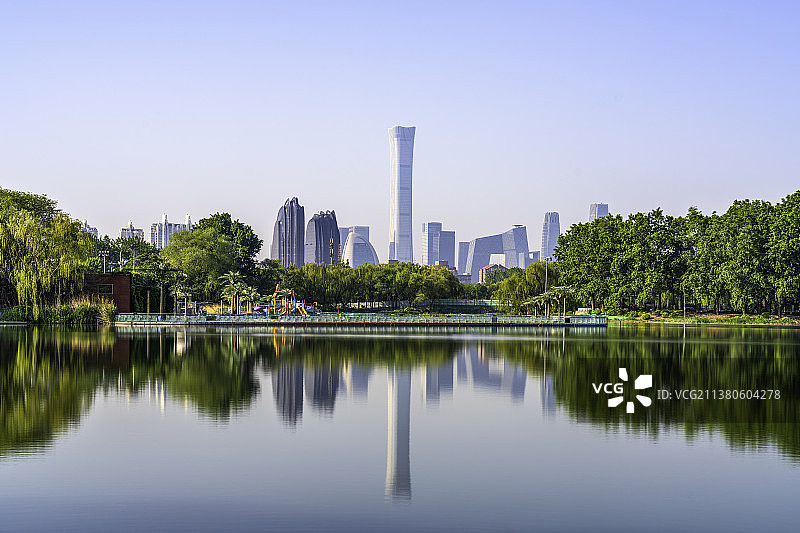 北京CBD风光图片素材