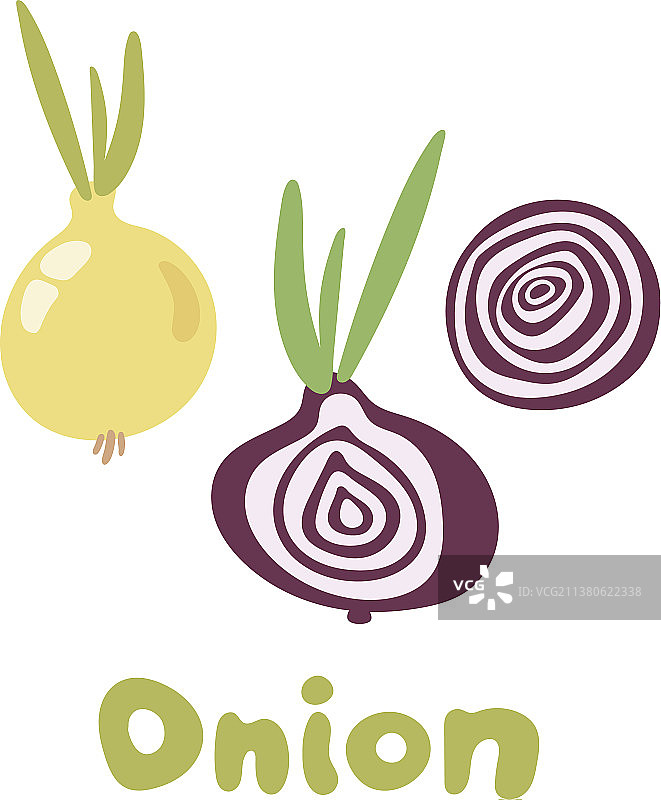 新鲜蔬菜洋葱图标图片素材