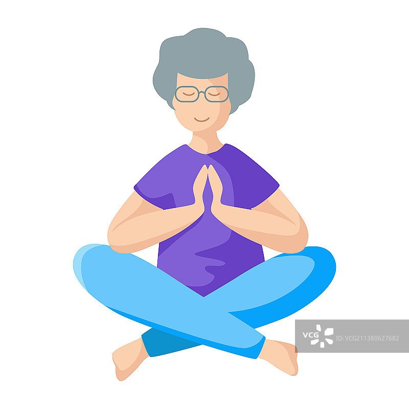 不同人群的瑜伽图片素材