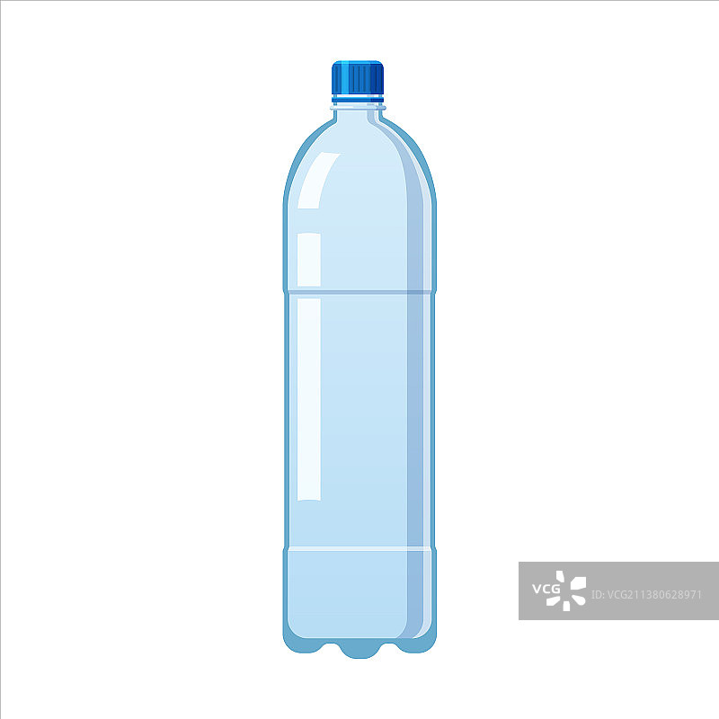 空塑料水瓶图标图片素材