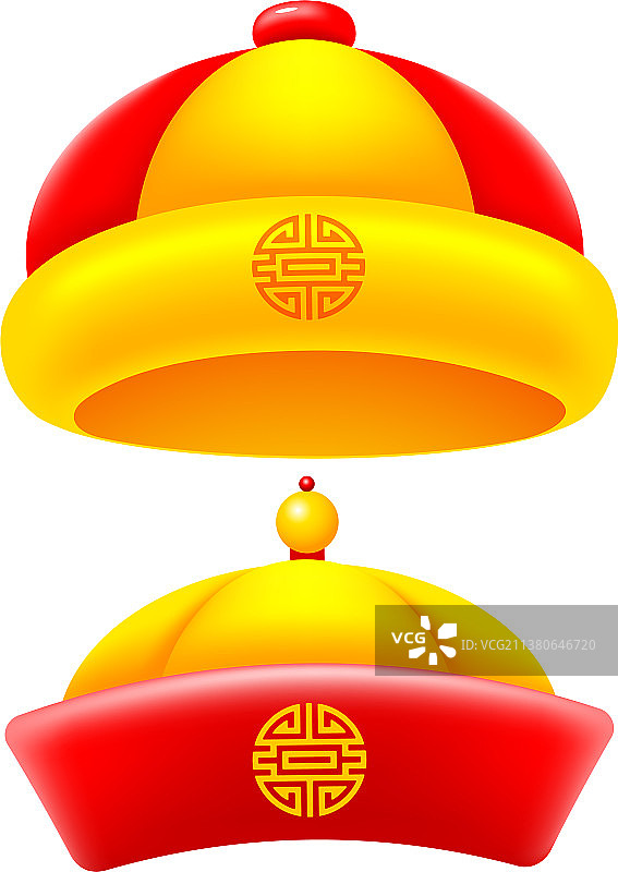 中国传统帽子图片素材