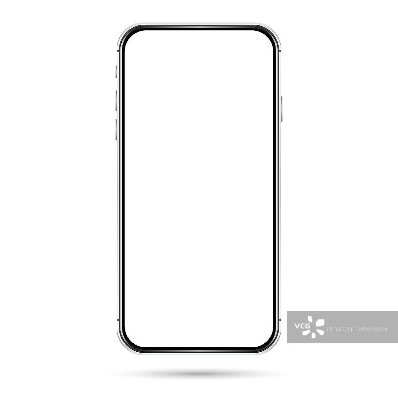 银色深色无内容手机图片素材