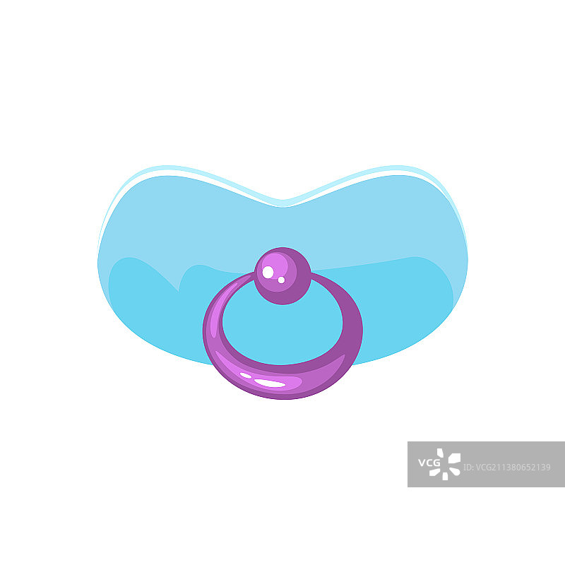 白色背景上的奶嘴图片素材