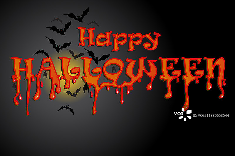 万圣节之夜派对背景图片素材