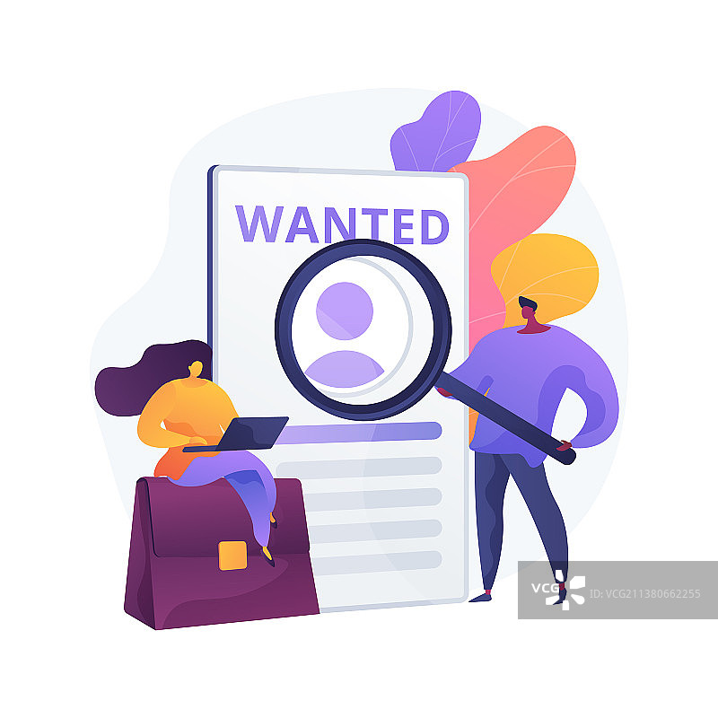 现代求职概念隐喻图片素材