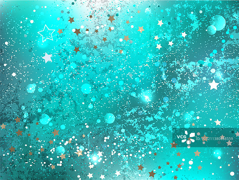 蓝绿色箔背景图片素材