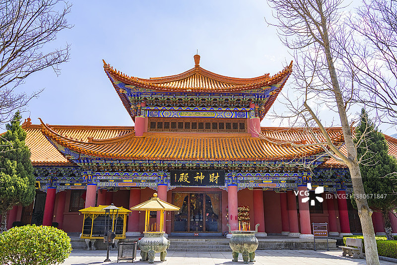 崇圣寺财神殿图片素材