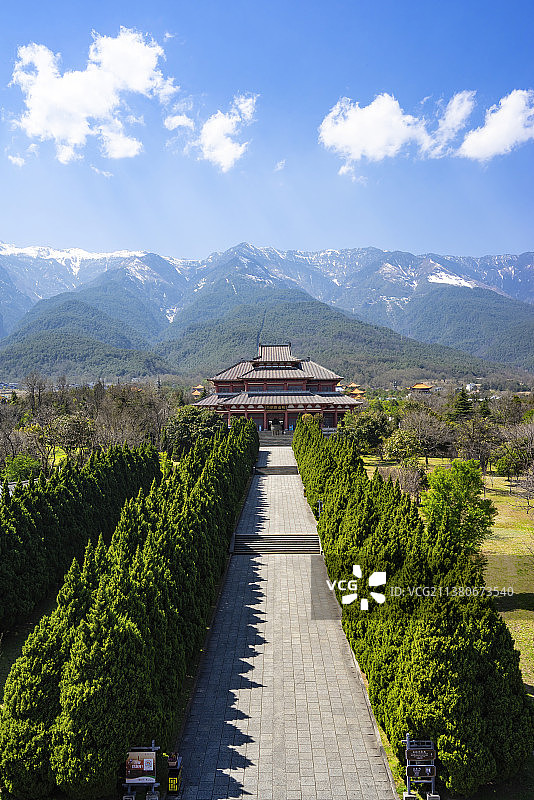 中国云南大理崇圣寺图片素材