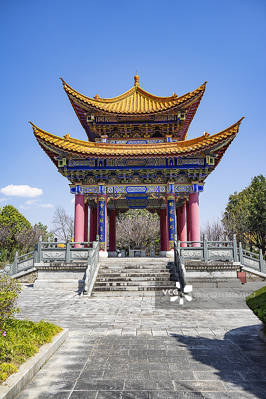 中国云南大理崇圣寺图片素材