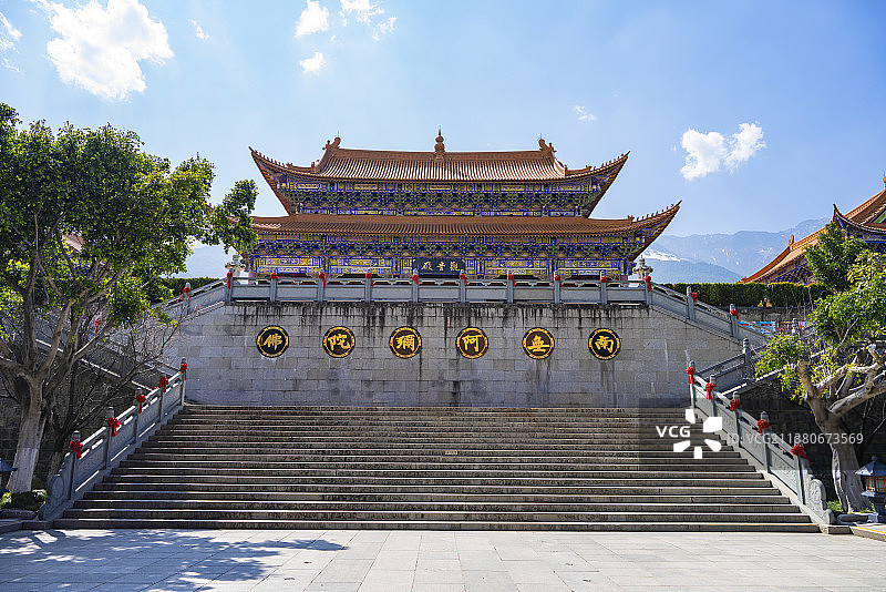 中国云南大理崇圣寺图片素材