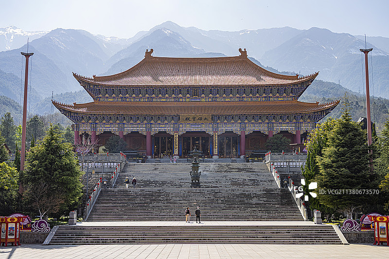 中国云南大理崇圣寺图片素材