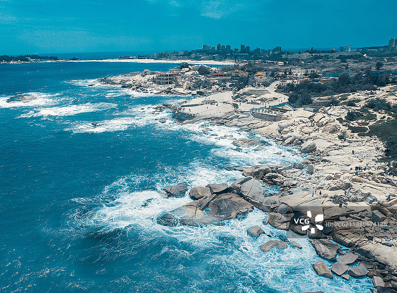汕尾红海湾风车岛图片素材