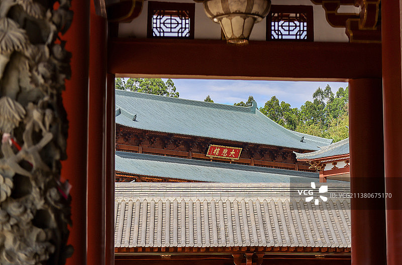 福州旗山万佛寺图片素材