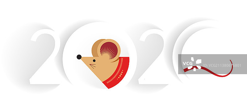 2020鼠年新春设计图片素材