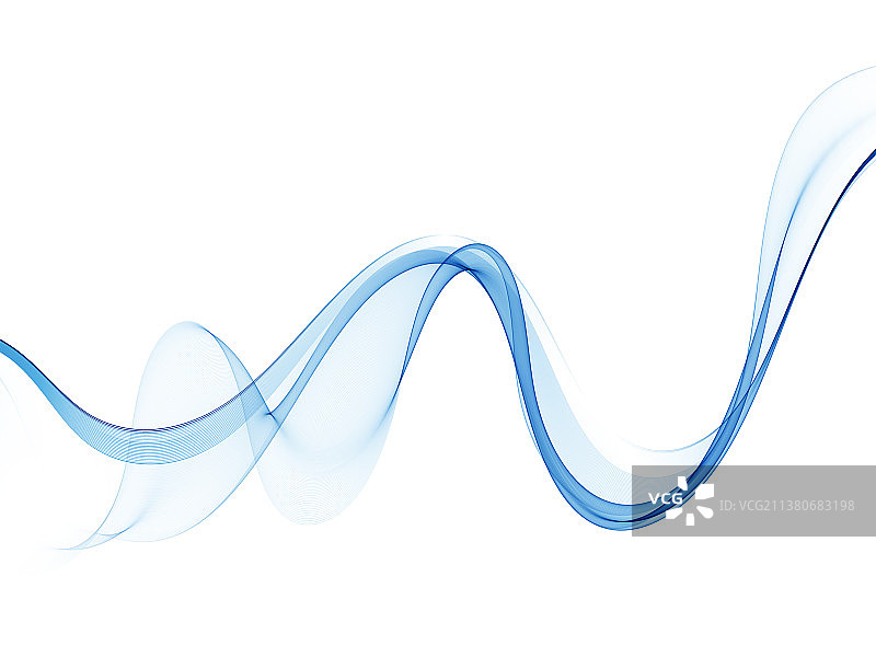 蓝色抽象背景蓝色波浪图片素材