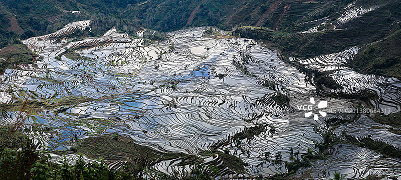 云南元阳梯田图片素材