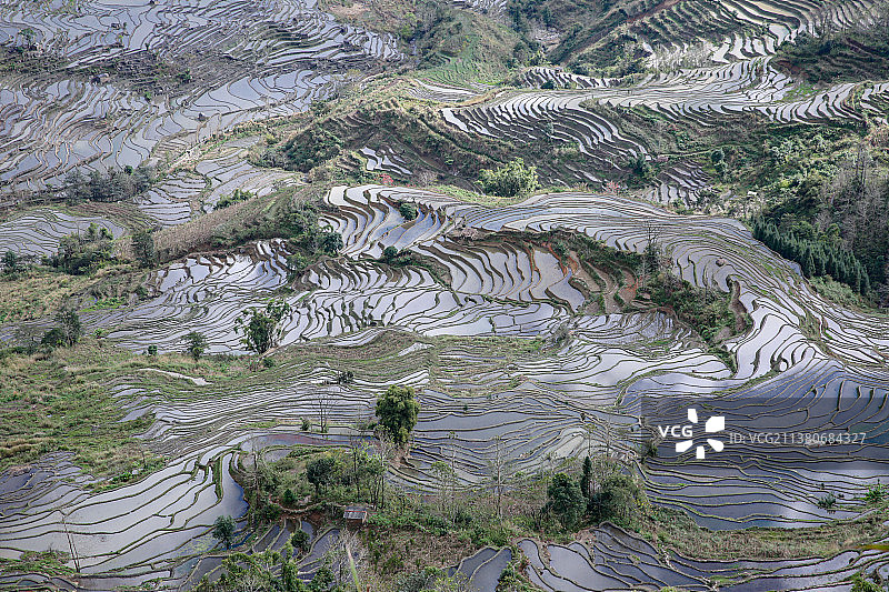 云南元阳梯田图片素材