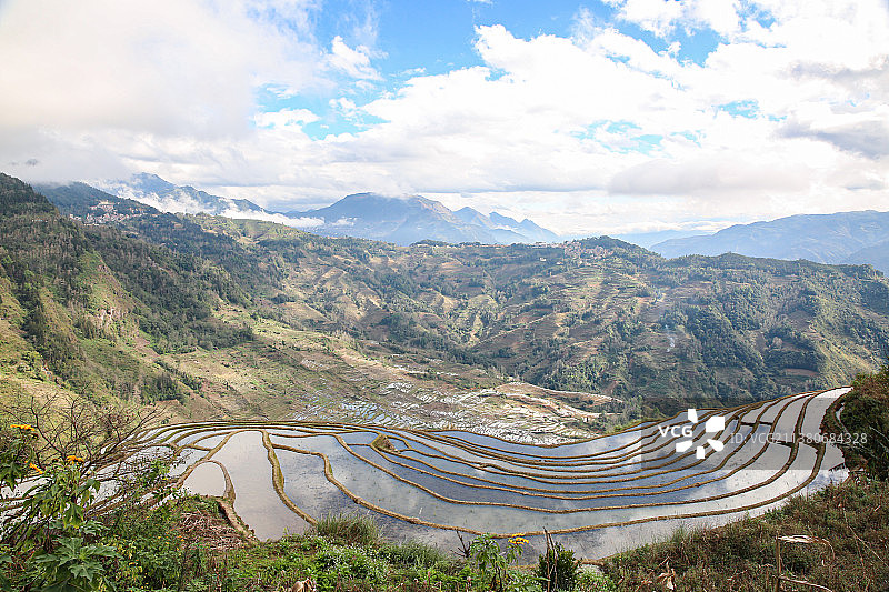 云南元阳梯田图片素材