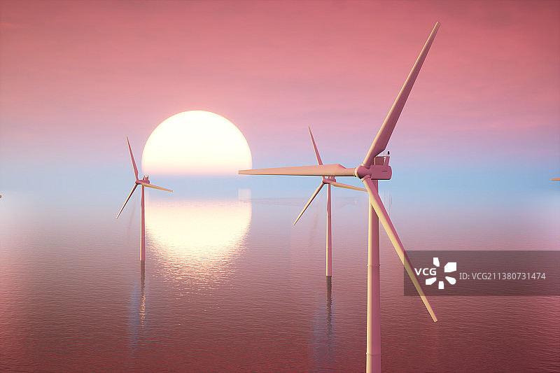 能源，太阳能，风力发电，海洋，电力图片素材