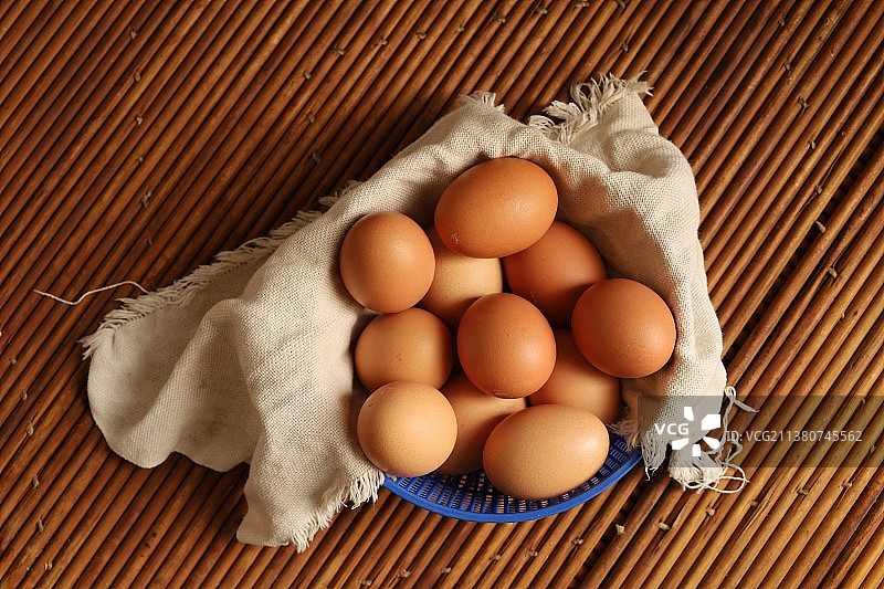 农家土鸡蛋/田园生活图片素材