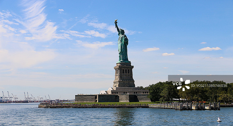 自由女神雕像图片素材