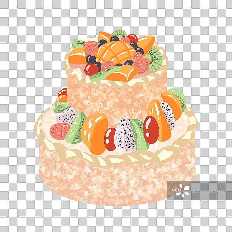 水果蛋糕甜品美食图片素材