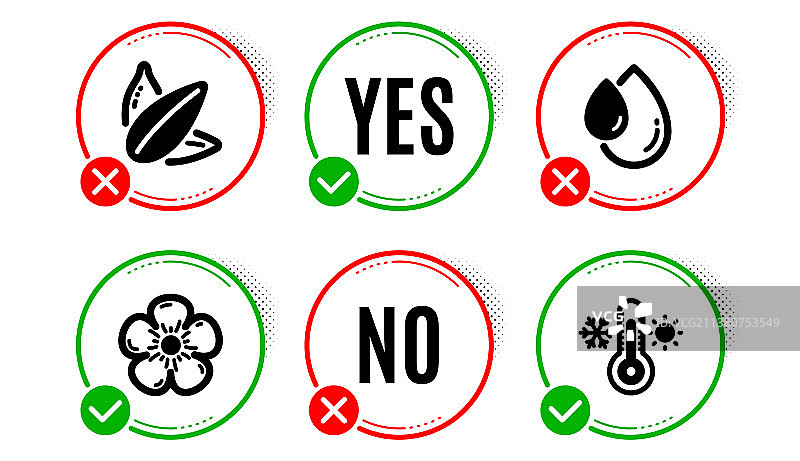 葵花籽油滴和天然亚麻图标图片素材