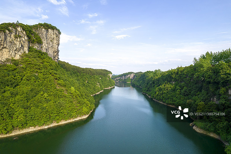 贵阳花溪镇山村图片素材